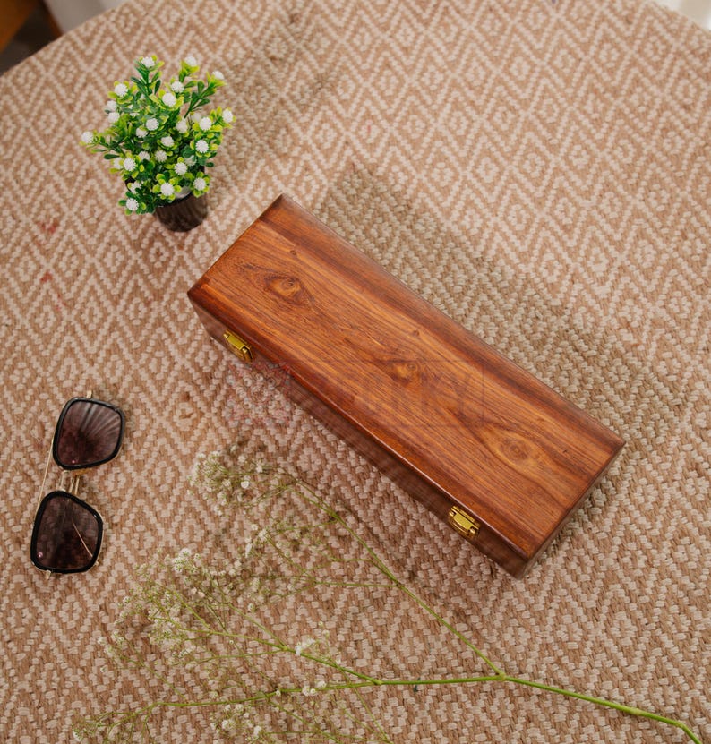 Personalized Wood Watch Box, Engraved Travel Jewelry Case, Gift for Him