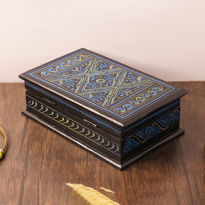 Rosewood Jewelry Box: Vintage Style Keepsake Organizer