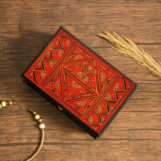 Rosewood Jewelry Box: Vintage Style Keepsake Organizer