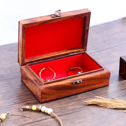 Horse Jewelry Box, Hand Carved Wooden Horse Decor Jewelry Organizer Box, Wooden Animal Carvings Decoration, Horse Lover Gifts