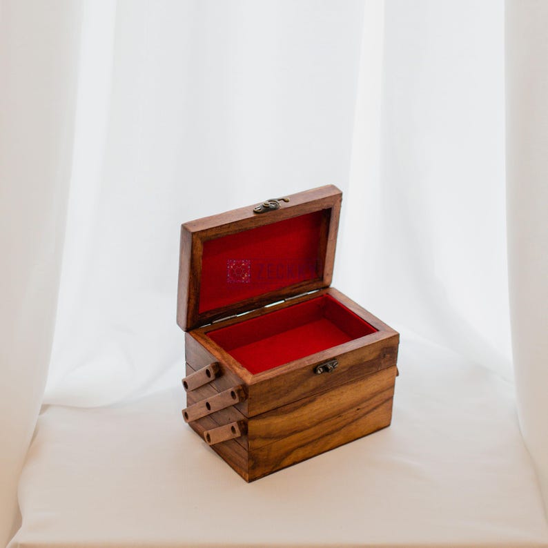 Elephant Layered Jewelry Box, Engraved Jewellery Box, Bridesmaid Gift, Birthday Gift, Bridal Party Gifts, Gift for her