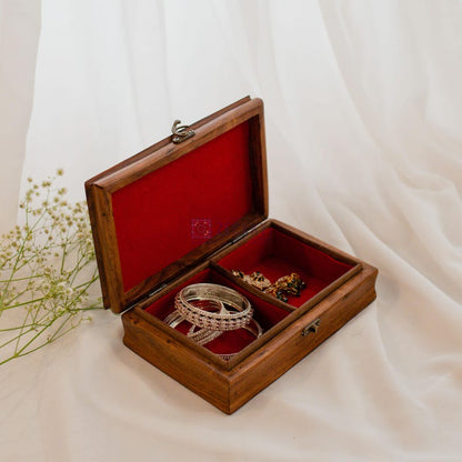 Engraved Horse Jewelry Box: Rosewood Equestrian Gift