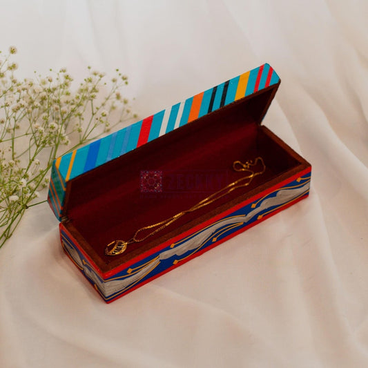 Chamakpatti Rosewood Jewelry Box: Handmade Pakistani Art