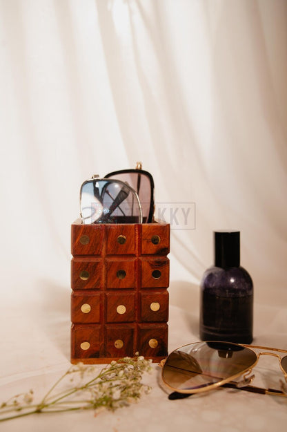 handmade display stand for sunglasses wood eyeglasses holder for Bedside and desk Organizer spectacle eyewear holder perfect gift