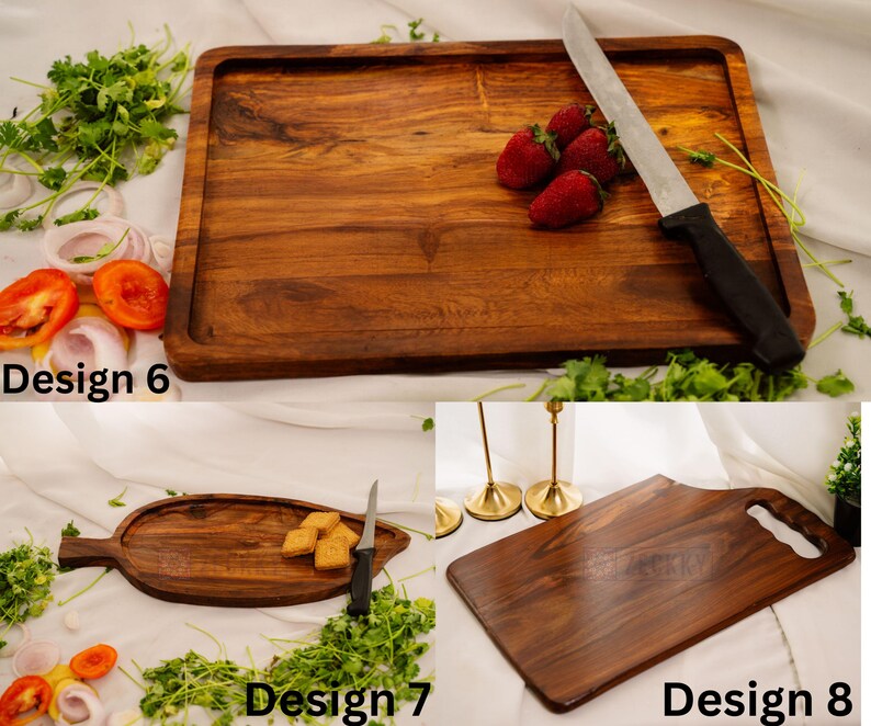 Personalized Rosewood Cutting Board, Engraved Anniversary Gift