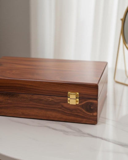 Personalized Watch Box For Men 10 Divider Slots Engraved Wooden Jewelry Display Organizer with Quotes Custom Name Valentines Gift For Him