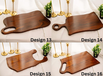 Personalized Rosewood Cutting Board, Custom Engraved Charcuterie Board