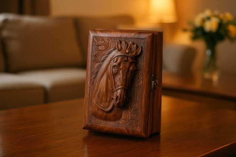 Small Personalized Jewelry Box Custom Travel Case with 2 Compartments Christmas Gift for Her 21st Birthday Gift