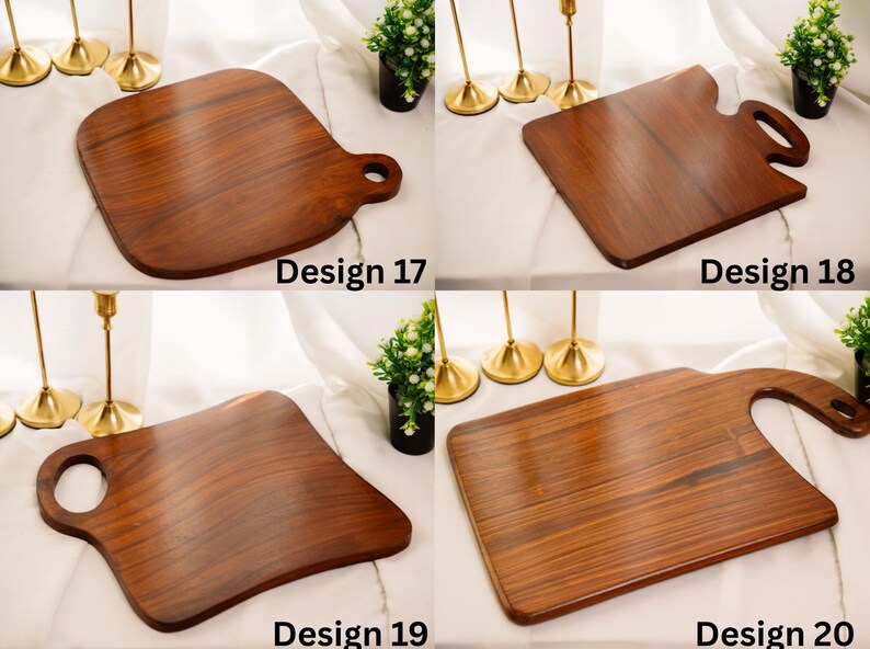 Personalized Rosewood Cutting Board, Engraved Anniversary Gift