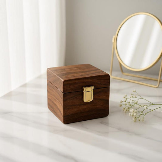 Personalized Rosewood Travel Watch Case, Gift for Him