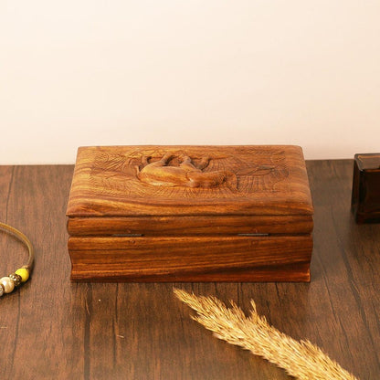 Personalized Wooden Jewelry Box with Lock – Custom Storage Chest for Rings, Earrings & Bridesmaid Gifts